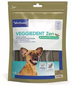 Virbac Veggiedent Zen Fresh Hundekaue XS (<5kg) 15 Stk.