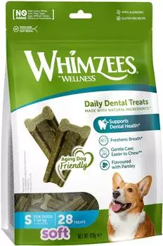 Whimzees Dog Soft Value Bag - S - 28 Stück