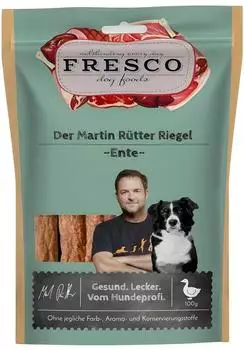 Fresco Dog (34,90 EUR/kg) FRESCO Martin Rütter Riegel Ente 100 g