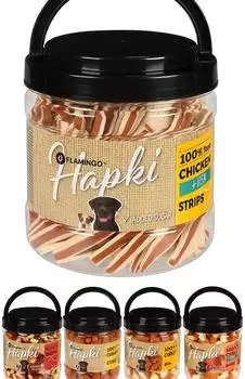 Flamingo (27,68 EUR/kg) Hapki Huhn & Fisch Sushi-Streifen 650 g