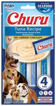 INABA Dog Churu (auf Fischbasis) Thunfisch-Rezeptur (4x14g)