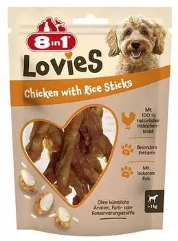 8in1 Chicken with Rice Sticks 80g
