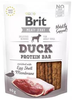 Brit Jerky Snack Ente 80g