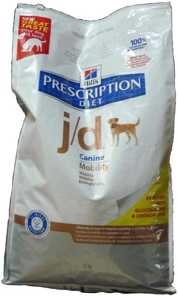 Hill's Prescription Diet Canine Joint Care j/d reduced calories mit Huhn Trockenfutter 12kg