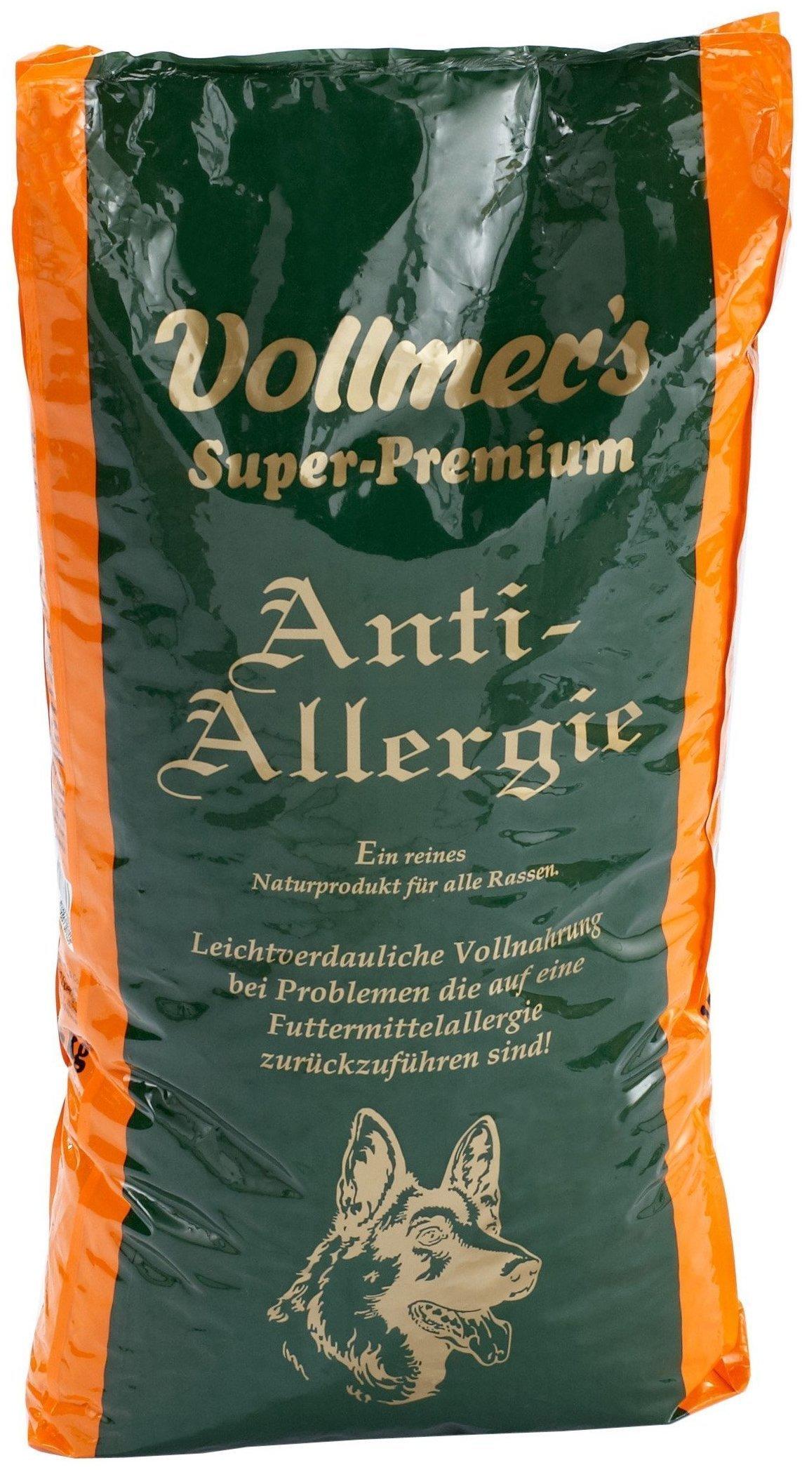 Vollmer's Anti Allergie Hund Trockenfutter 15kg Test TOP Angebote ab 65,90  € (Juni 2023)