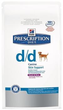 Hill's Prescription Diet Canine d/d Food Sensitivities Ente & Reis Trockenfutter 12kg