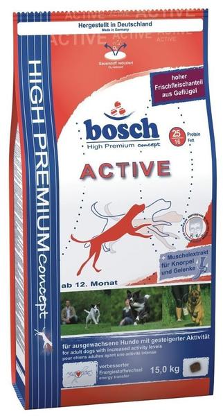 bosch Active Adult Hunde-Trockenfutter 15kg