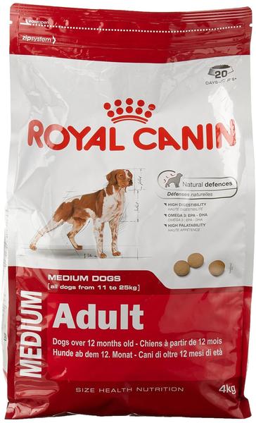 Royal Canin Medium Adult Hunde-Trockenfutter 4kg