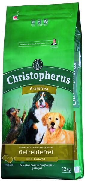 Christopherus Getreidefrei Senior Hunde-Trockenfutter Ente & Kartoffel 12kg