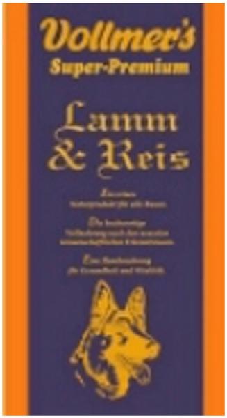 Vollmer's Lamm & Reis 15kg