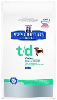Hill's Prescription Diet Dental Care t/d Mini mit Huhn Hunde Trockenfutter 3kg
