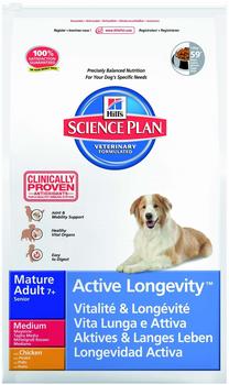 Hills Science Plan Mature Adult 7+ Active Longevity Huhn 12 kg