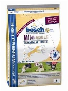 bosch HPC Mini Adult Hunde-trockenfutter mit Lamm & Reis 1kg