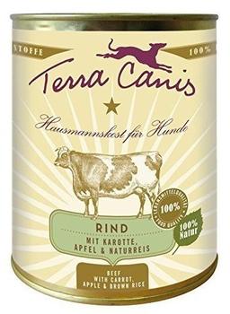 Terra Canis Rind mit Vollkornreis,gemüse & Apfel 800g