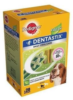 Pedigree DENTASTIX für mittelgroße Hunde Multipack 4 x 7 Stück