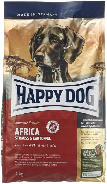 Happy Dog Supreme Sensible Africa (4 kg) Test TOP Angebote ab 24,98 €  (August 2023)
