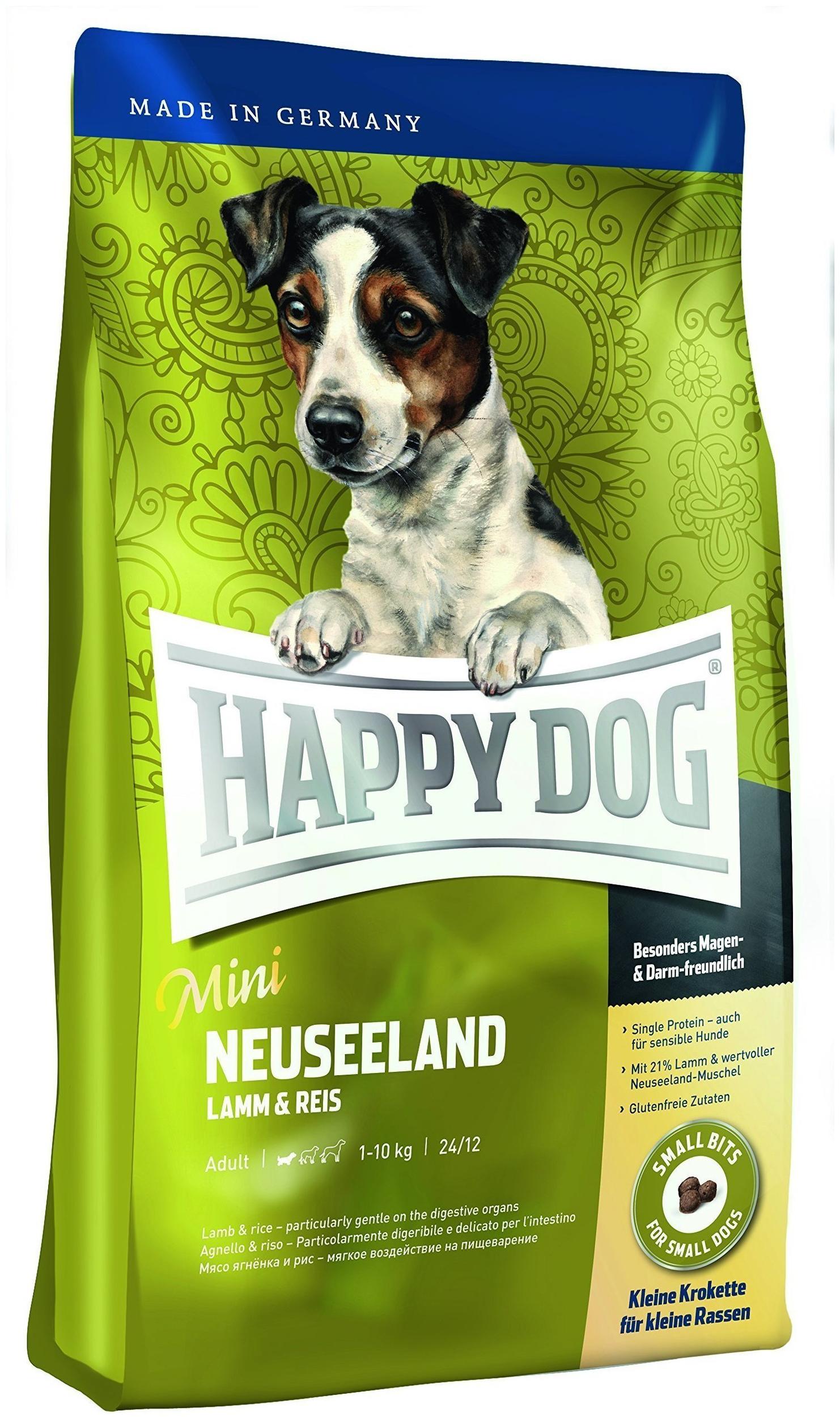 HAPPY DOG Supreme Mini Neuseeland 4 kg Test TOP Angebote ab 22,99 € (Juli  2023)