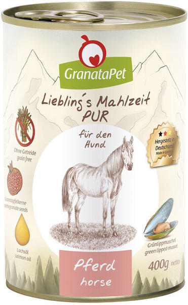 GranataPet Lieblings Mahlzeit Pferd pur Sensitive 6 x 400 g