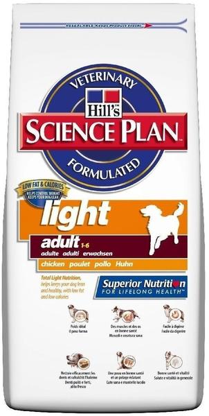 Hill's Science Plan Canine Light Adult Medium Huhn Trockenfutter 14kg