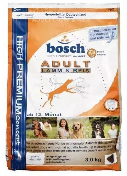 bosch HPC Adult mit Lamm & Reis 3kg