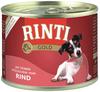RINTI Gold 12 x 185 g - Rindstückchen (Hunde-Nassfutter), Grundpreis: &euro;...