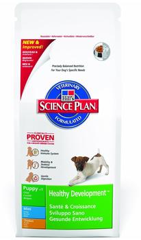Hill's Science Plan Puppy Small & Mini Huhn Trockenfutter 3kg