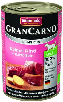 Animonda Gran Carno Sensitive Adult Reines Rind plus Kartoffeln, 6er Pack (6 x 400 g)