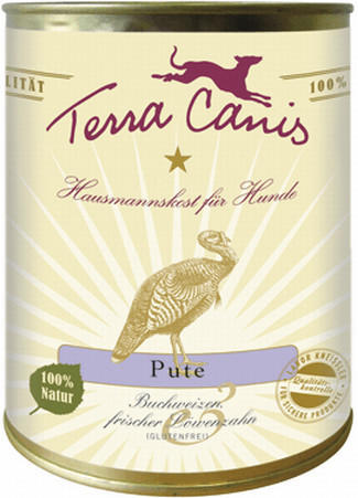 Terra Canis Menü Pute mit Naturreis (200 g)