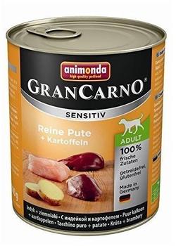 Animonda Gran Carno Adult Sensitive Reine Pute + Kartoffeln 800g
