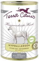 Terra Canis Dose Hypoallergen 6x400g Pferd mit Topinambur, Grundpreis: &euro;...