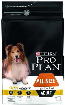 Purina Pro Plan Optiweight All Size Adult Light Sterilised Huhn 3kg
