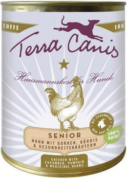 Terra Canis Senior Huhn,gurke Kürbis &gesundheitskräuter 800g