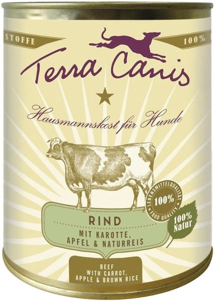 Terra Canis Classic Kalb mit Hirse,gurke,gelber Melone & Bärlauch 200g