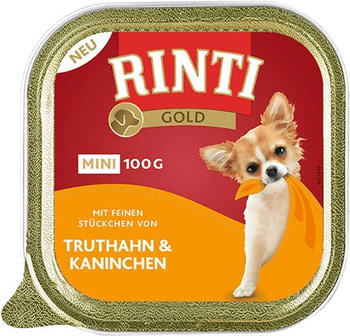 Rinti Gold Mini Truthahn & Kaninchen 16x100g