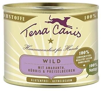 Terra Canis Wild mit Vollkornnudeln Preiselbeeren & Kürbis 200g
