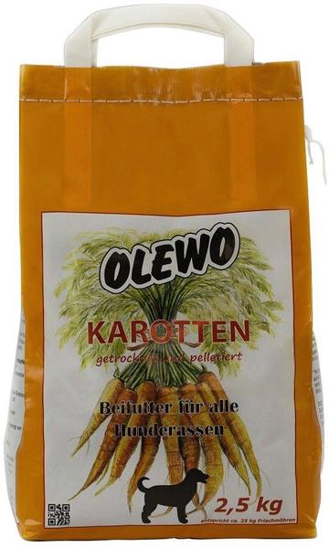Olewo Karotten-Pellets Hund Trockenfutter 2,5kg Erfahrungen 4.6/5 Sternen