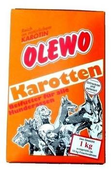 Olewo Karotten-Pellets Hund Trockenfutter 1kg