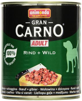 Animonda Gran Carno Rind + Wild 800g