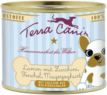 Terra Canis Welpe Lamm Zucchini Fenchel & Magerjoghurt 200g