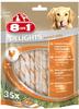 8in1 122593, 8in1 Hundesnack Delights Chicken Twisted Sticks 35 Stück,...