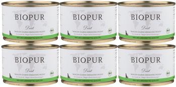 Biopur Bio Diätfutter Magen- und Darmerkrankungen 400g, 6er Pack (6 x 400 g)
