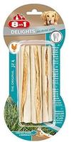 8IN1 Kausticks Dental Delights Bone Sticks 3 Pack. 0,075 kg