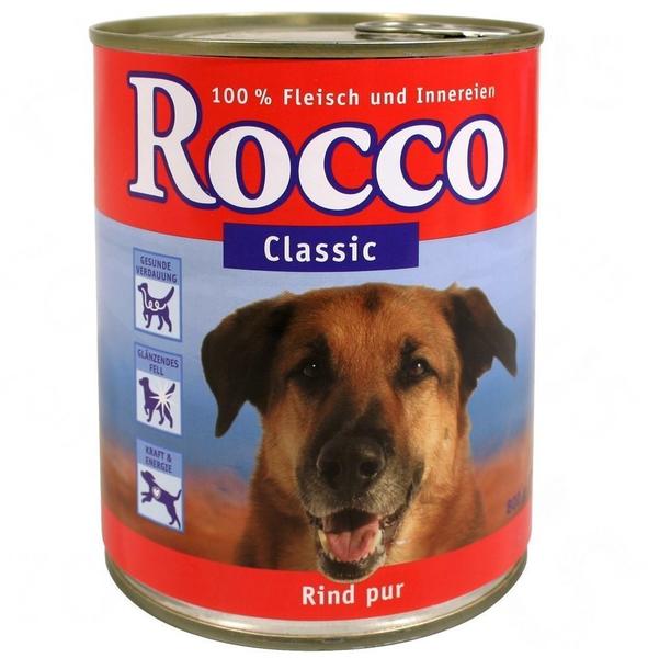 Rocco Classic Rind pur Hundenassfutter 800g