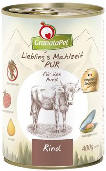 GranataPet Nassfutter Pur Rind 400g