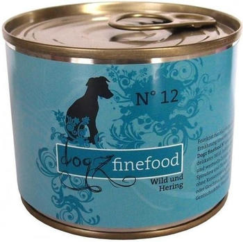 Dogz finefood No.12 Wild & Hering 200g