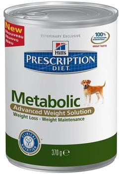 Hill's Prescription Diet Metabolic mit Huhn Hunde Nassfutter (370g)