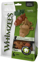 Whimzees Tier-Zahnpflegeset ALLIGATOR - Vegetarischer Zahnpflege-Snack, Gr&ouml;&szlig;e M