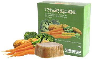 Fleischeslust-Tiernahrung Vitaminbombe: Luzerne-Grünmehl, Kürbis, Steckrübe, Eierschalenpulver 300 g