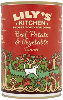 Lilys Kitchen Rind, Kartoffeln & Gemüse Dinner 6 x 400 g