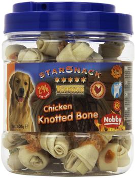 Nobby StarSnack Barbecue Chicken Knotted Bone Hundesnack Hühnchen 400 g (70098)